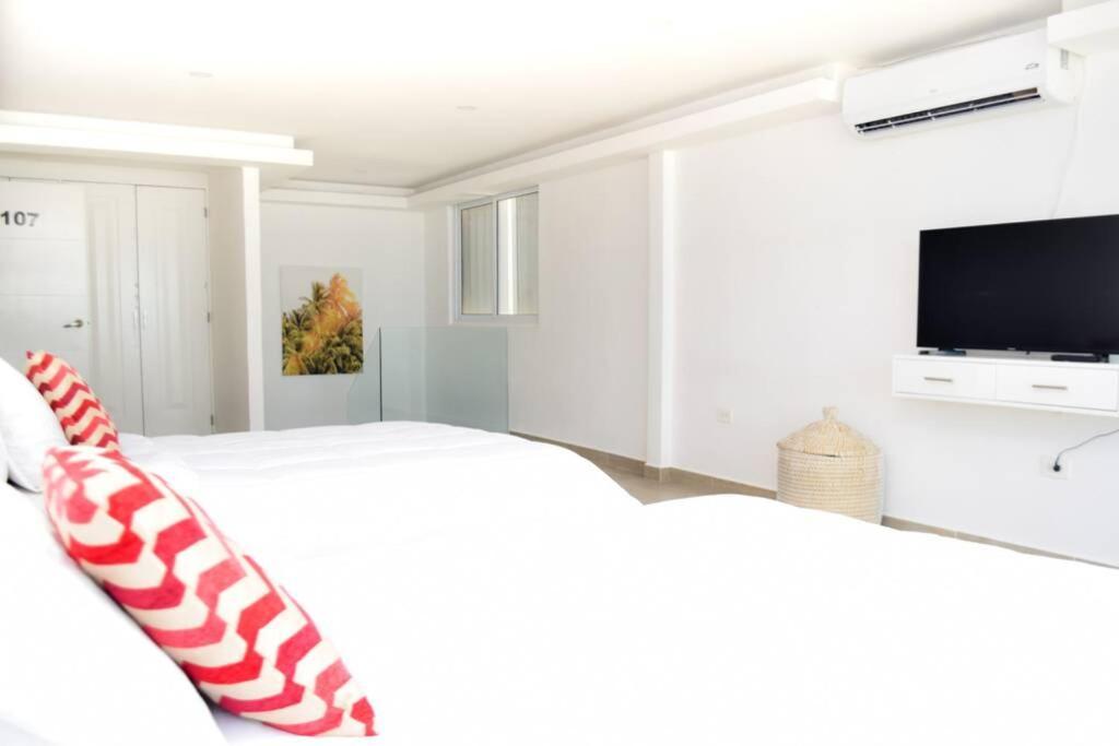 Villas Marlin 108, A Pie De Playa, Albercas, Jacuzi, Ubicacion Inmejorable Κανκούν Εξωτερικό φωτογραφία